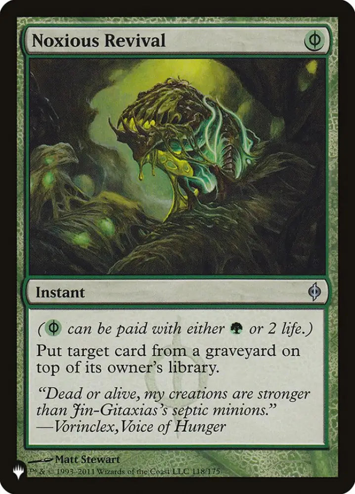 Noxious Revival [The List] - MTG Single