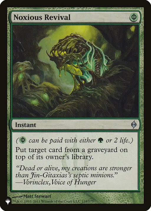 Noxious Revival [The List] - MTG Single