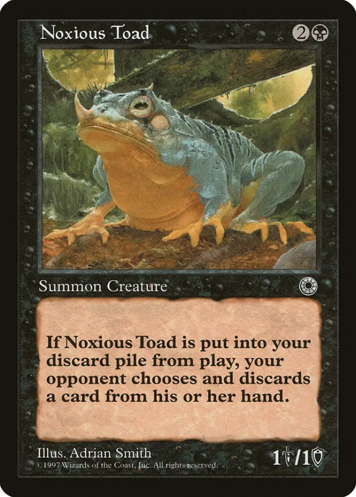 Noxious Toad [Portal] - MTG Single