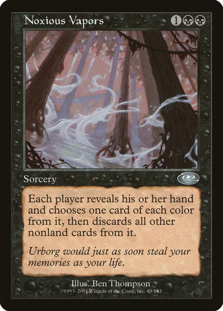 Noxious Vapors [Planeshift] - MTG Single