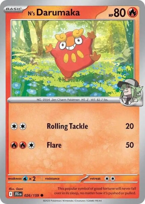 N's Darumaka [SV09 Journey Together]