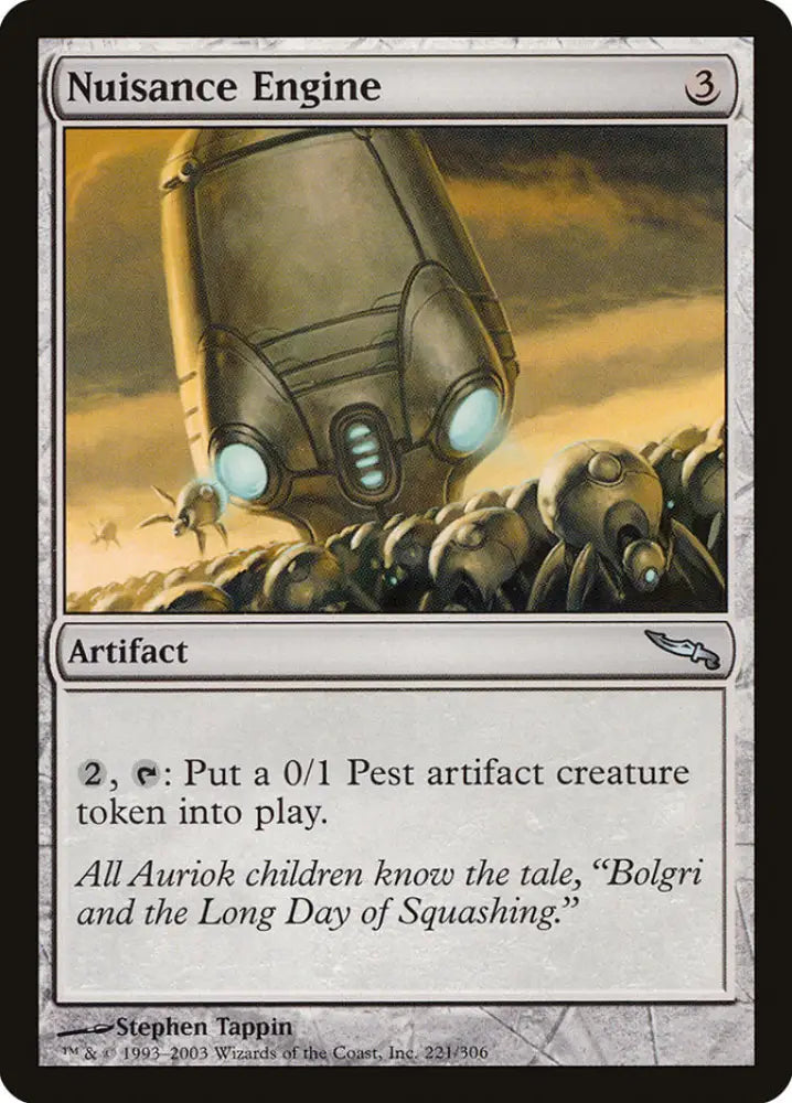 Nuisance Engine [Mirrodin] - MTG Single