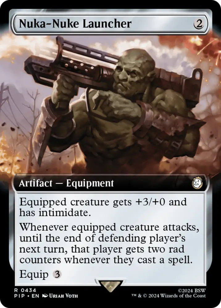Nuka-Nuke Launcher (Extended Art) [Fallout] - MTG Single