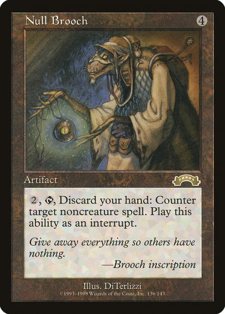 Null Brooch [Exodus] - MTG Single
