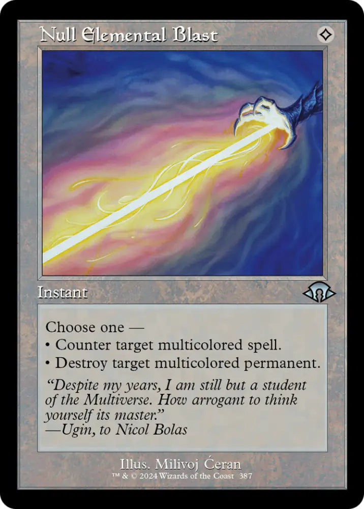Null Elemental Blast (Retro) [Modern Horizons 3] - MTG Single
