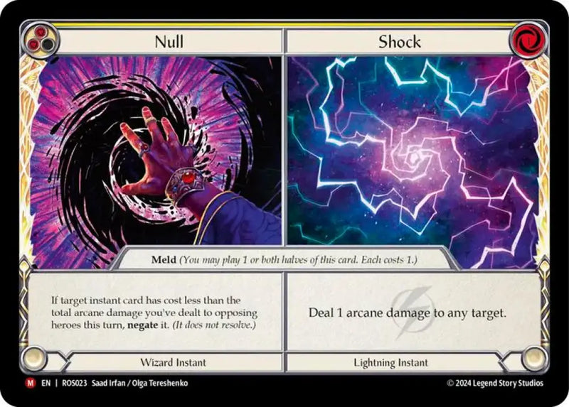 Null // Shock [Rosetta] - Flesh And Blood Single