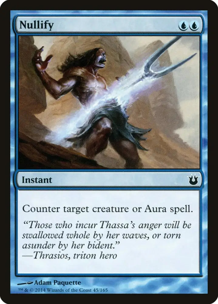 Nullify [Born of the Gods] - MTG Single
