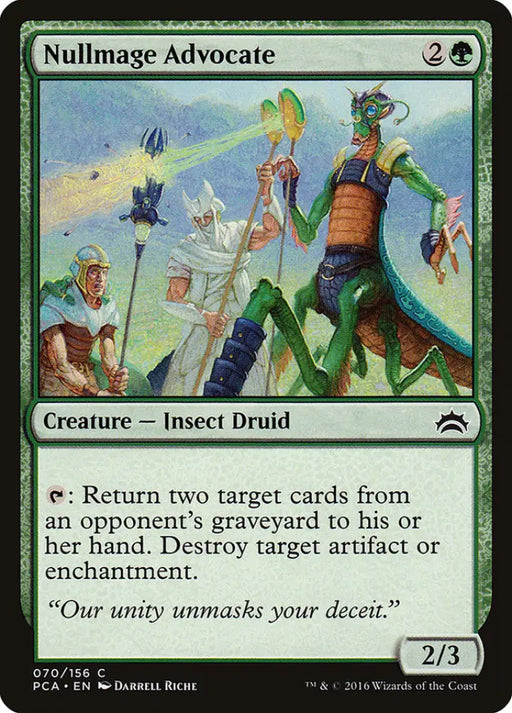 Nullmage Advocate [Planechase Anthology] - MTG Single