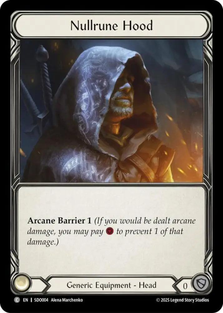Nullrune Hood (SDO004) [Silver Age Chapter 2]