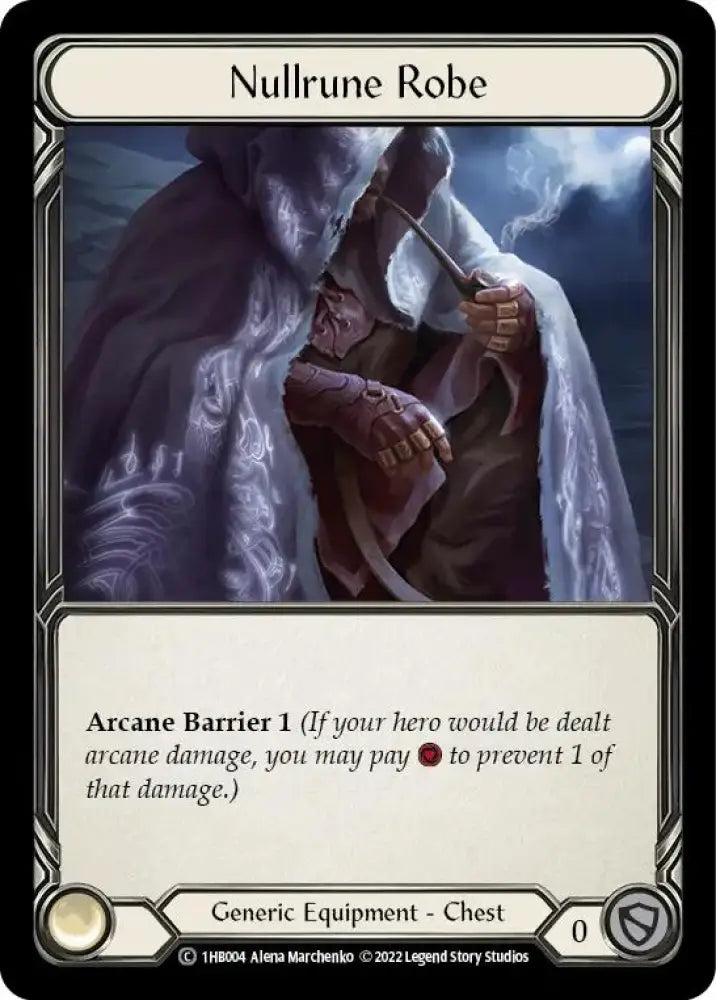 Nullrune Robe [1HB004] (History Pack 1 Bravo Blitz Deck) - Flesh And Blood Single