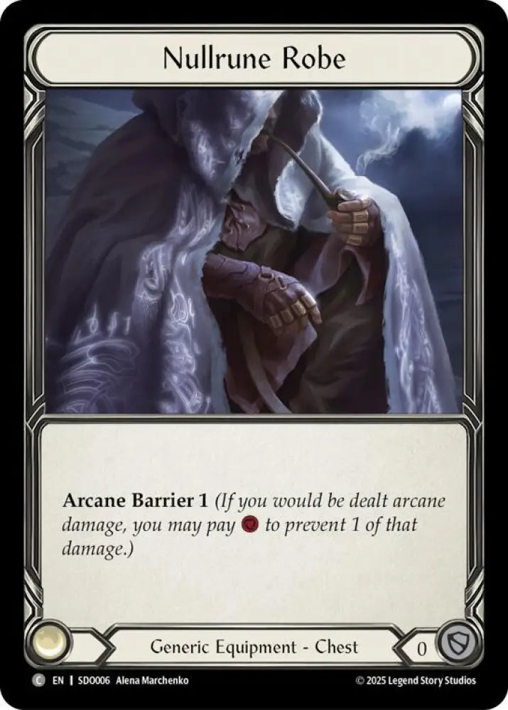 Nullrune Robe (SDO006) [Silver Age Chapter 2]
