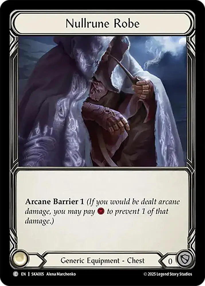 Nullrune Robe (SKA005) [Silver Age Chapter 1]
