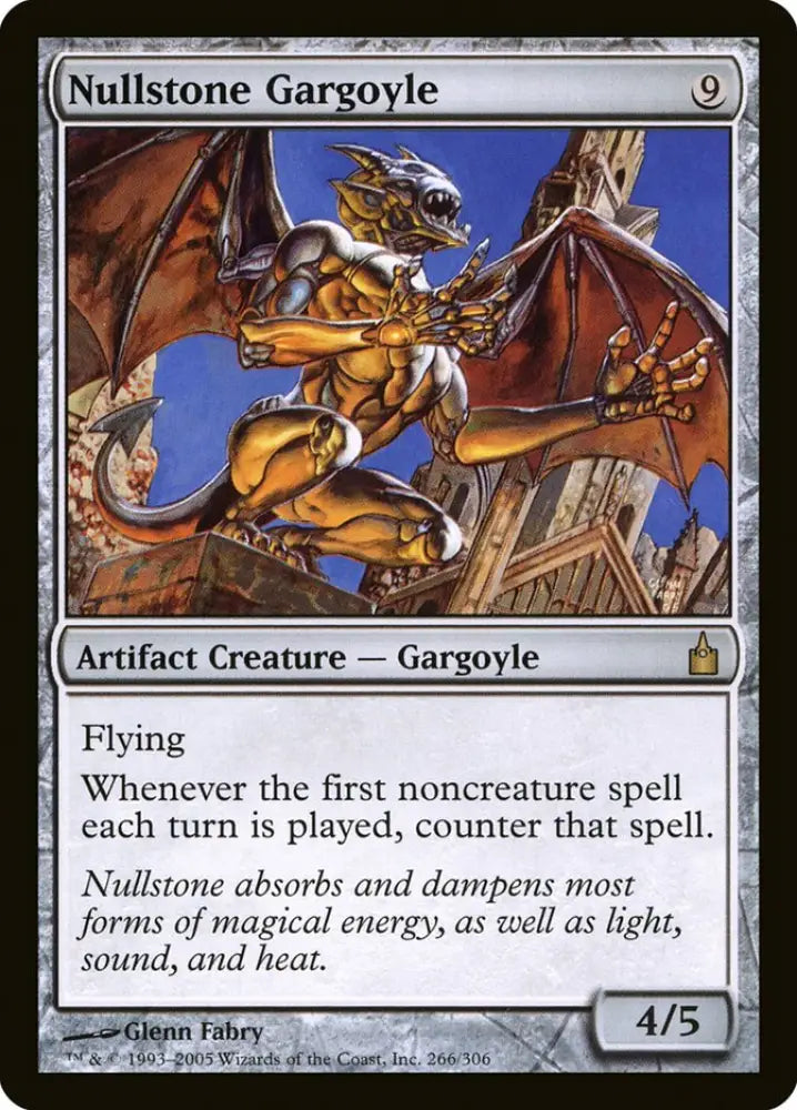 Nullstone Gargoyle [Ravnica: City of Guilds] - MTG Single