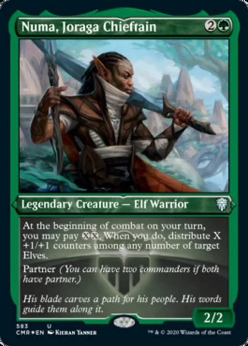 Numa Joraga Chieftain (Etched) [Commander Legends] - MTG Single