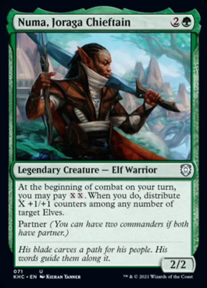 Numa Joraga Chieftain [Kaldheim Commander] - MTG Single