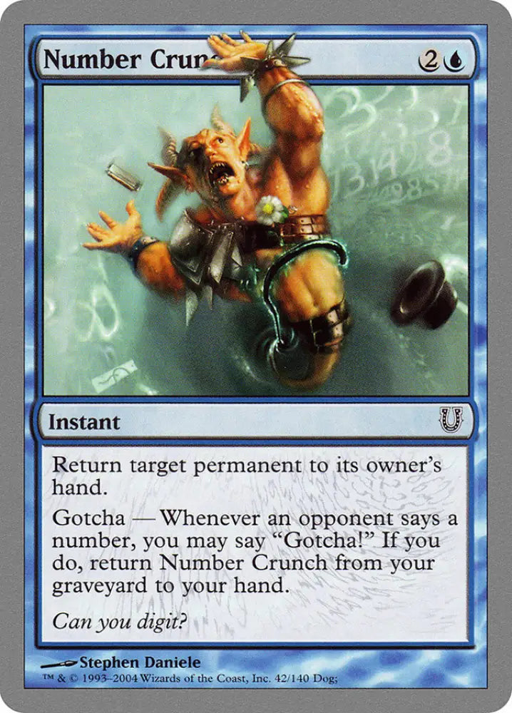 Number Crunch [Unhinged] - MTG Single