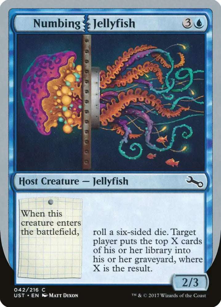 Numbing Jellyfish [Unstable] - MTG Single