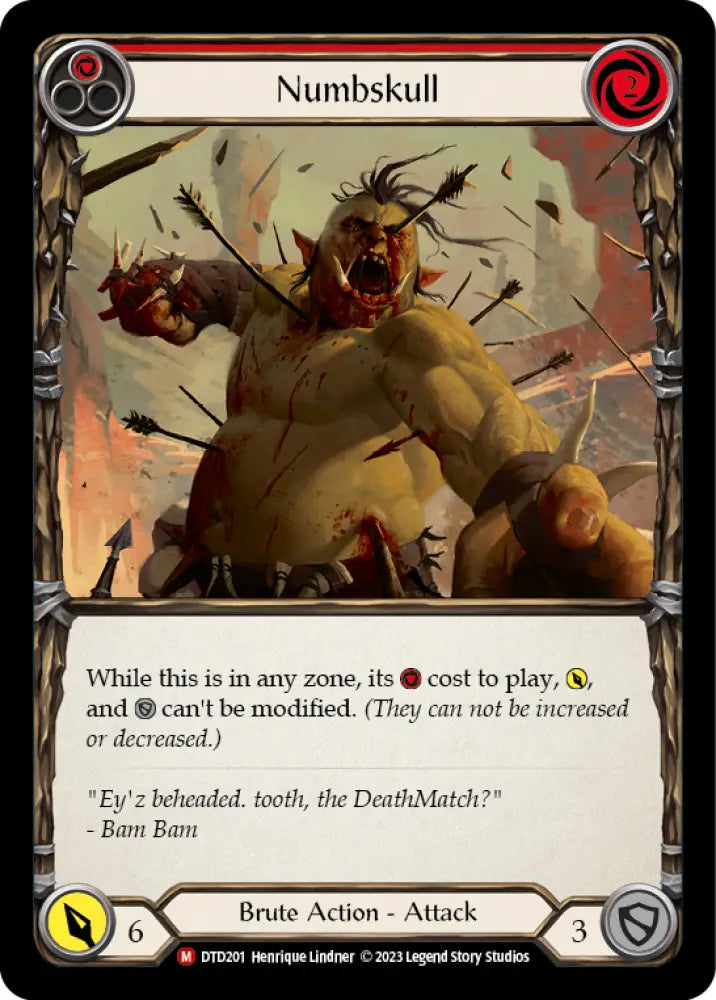 Numbskull [Dusk Till Dawn] - Flesh And Blood Single