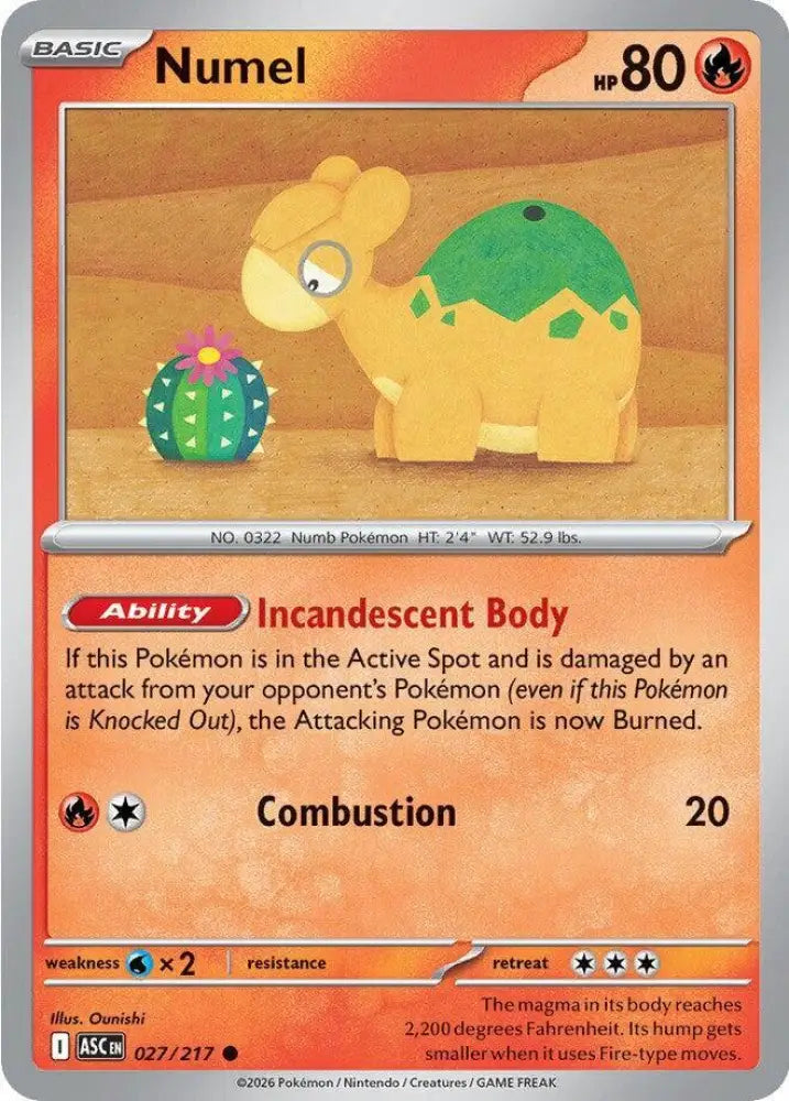 Numel - 027/217 [ME: Ascended Heroes]