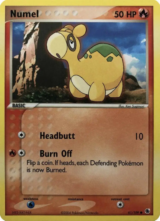 Numel (61/109) [EX: Battle Stadium] - Pokemon Single