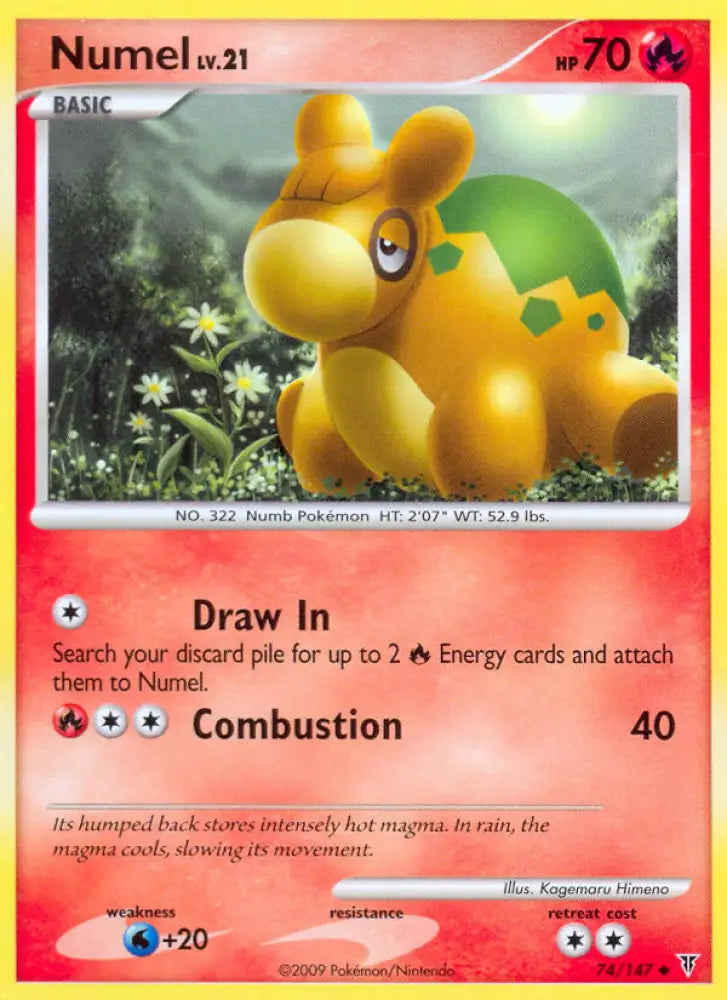 Numel (74/147) [Platinum: Supreme Victors] - Pokemon Single