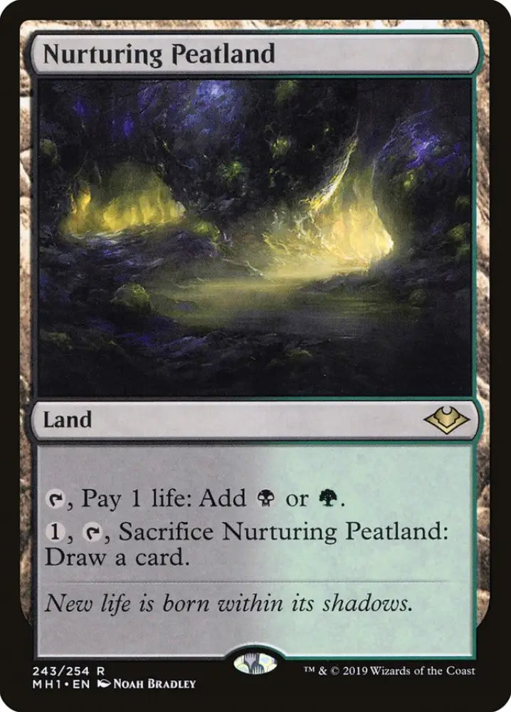 Nurturing Peatland [Modern Horizons] - MTG Single