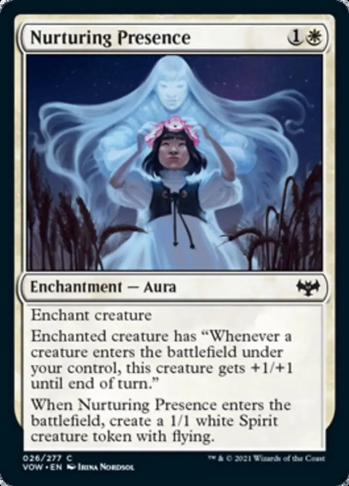 Nurturing Presence [Innistrad: Crimson Vow] - MTG Single