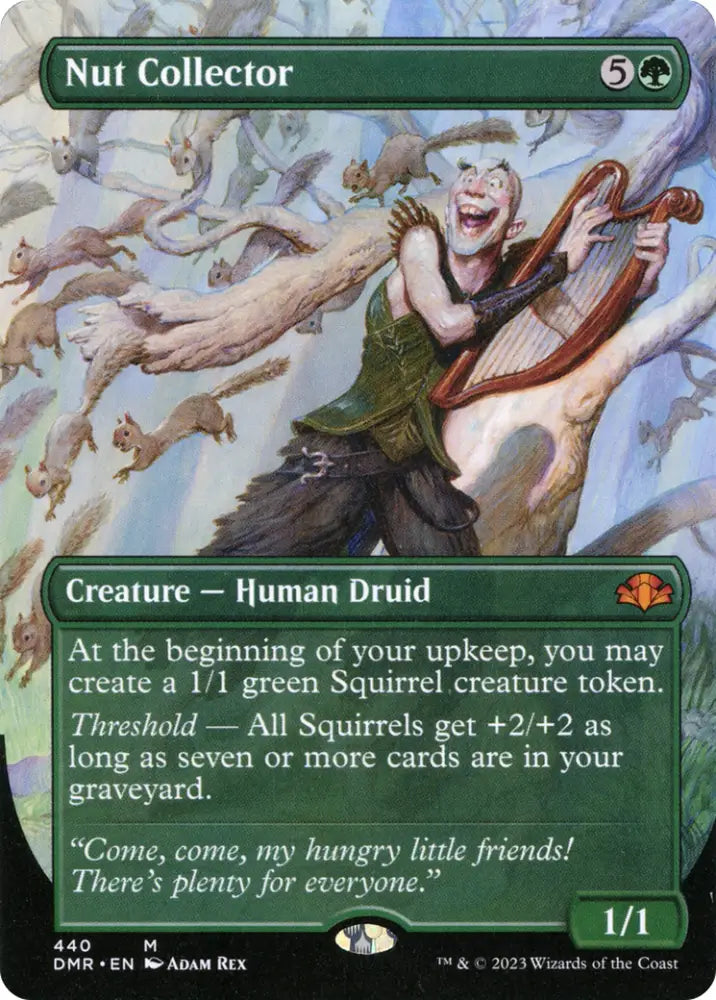 Nut Collector (Borderless Alternate Art) [Dominaria Remastered] - MTG Single
