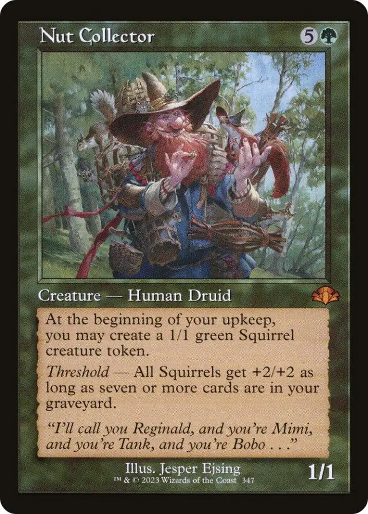 Nut Collector (Retro) [Dominaria Remastered] - MTG Single