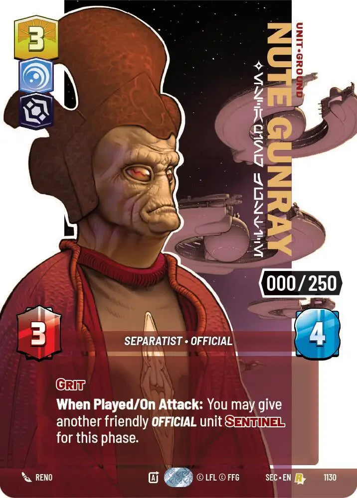 Nute Gunray - Escaping Justice (Serialized) (1130) [Secrets of Power]