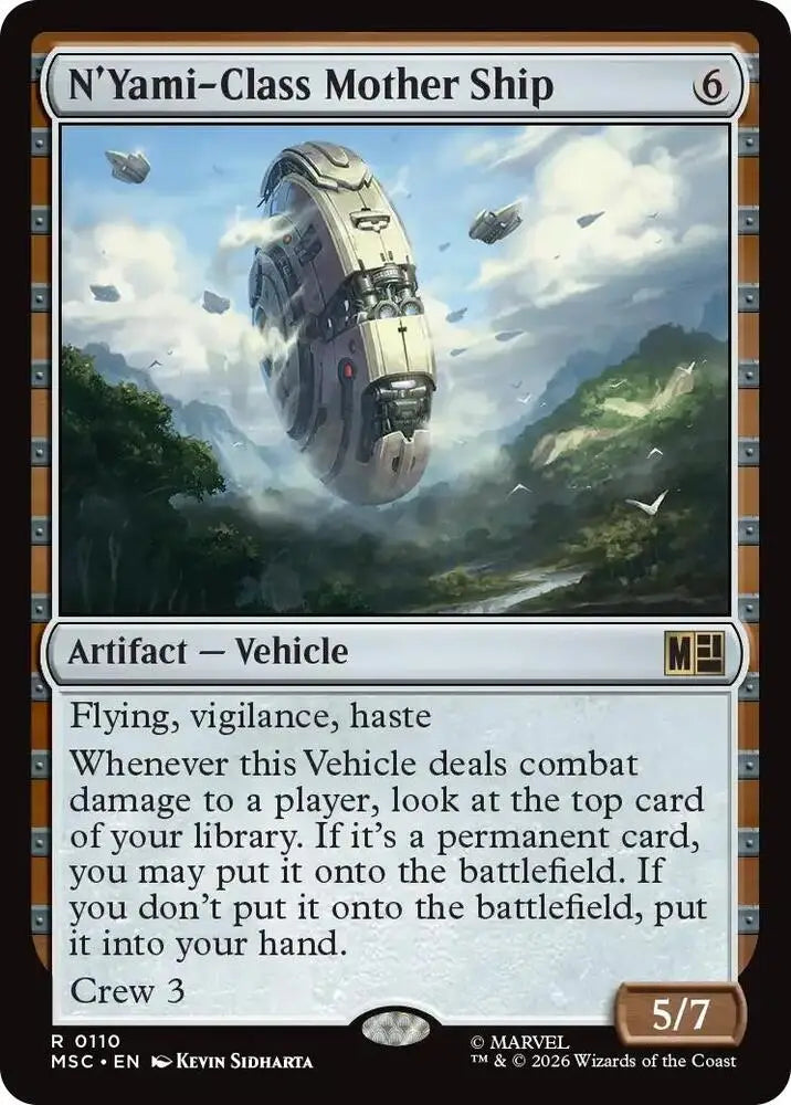 N'Yami-Class Mother Ship (110) [Marvel Super Heroes Commander]