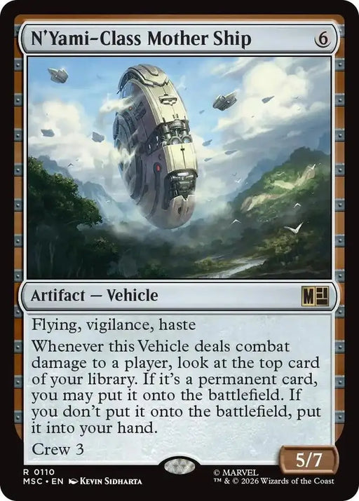 N'Yami-Class Mother Ship (110) [Marvel Super Heroes Commander]