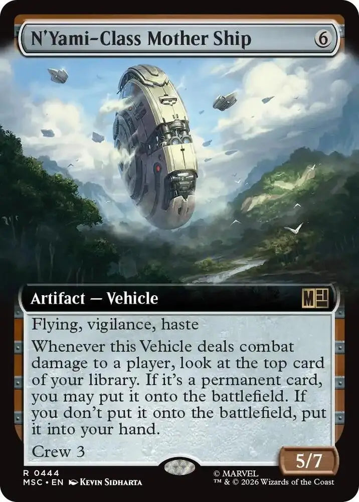 N'Yami-Class Mother Ship (Extended Art) (444) [Marvel Super Heroes Commander]