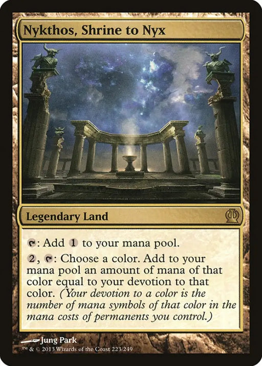 Nykthos Shrine to Nyx [Theros] - MTG Single