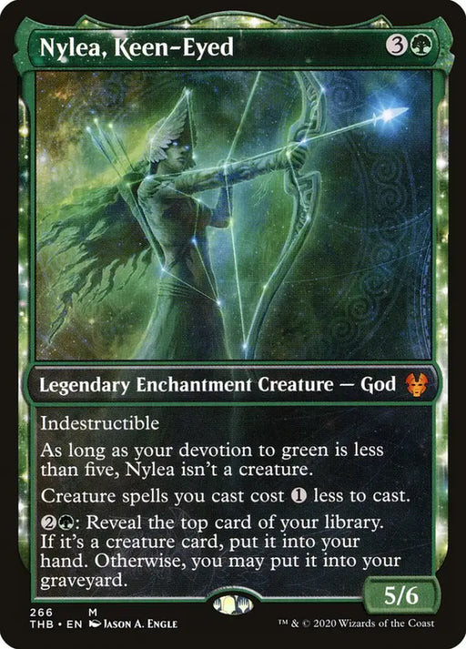 Nylea Keen-Eyed (Showcase) [Theros Beyond Death] - MTG Single
