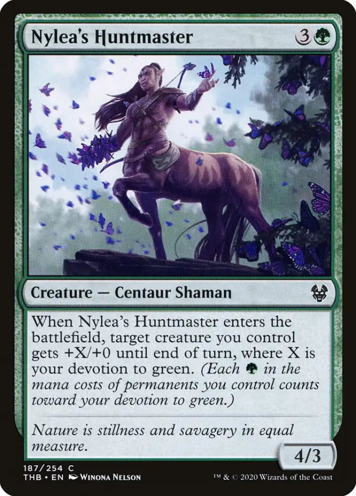 Nylea’s Huntmaster [Theros Beyond Death] - MTG Single