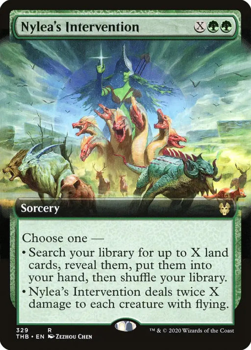 Nylea’s Intervention (Extended Art) [Theros Beyond Death] - MTG Single