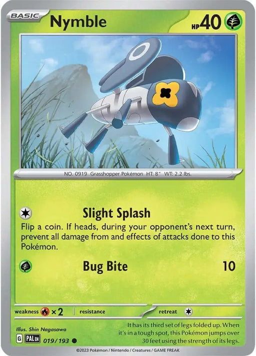 Nymble (019/193) [Scarlet & Violet: Paldea Evolved] - Pokemon Single