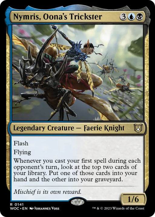 Nymris Oona’s Trickster [Wilds of Eldraine Commander] - MTG Single