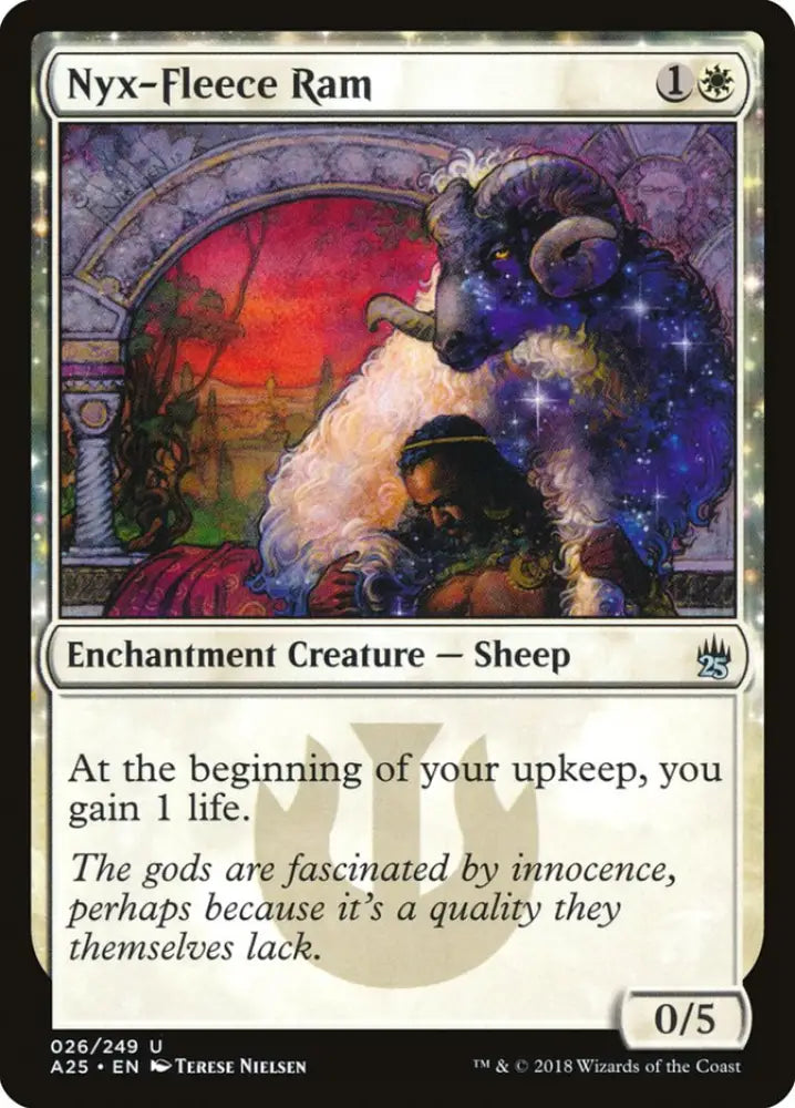 Nyx-Fleece Ram [Masters 25] - MTG Single
