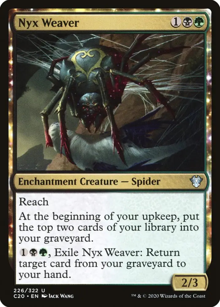 Nyx Weaver [Commander 2020] - MTG Single
