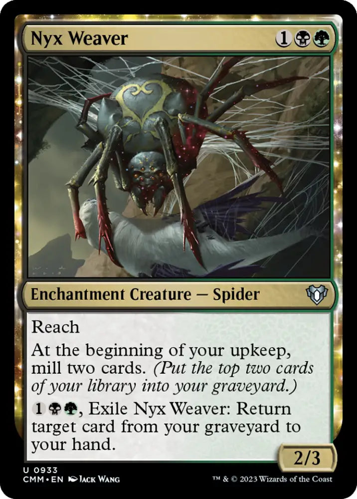 Nyx Weaver [Commander Masters] - MTG Single