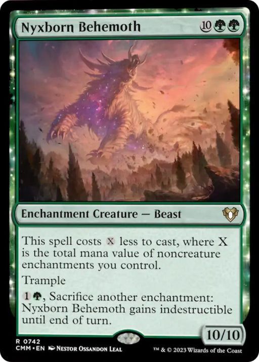 Nyxborn Behemoth [Commander Masters] - MTG Single