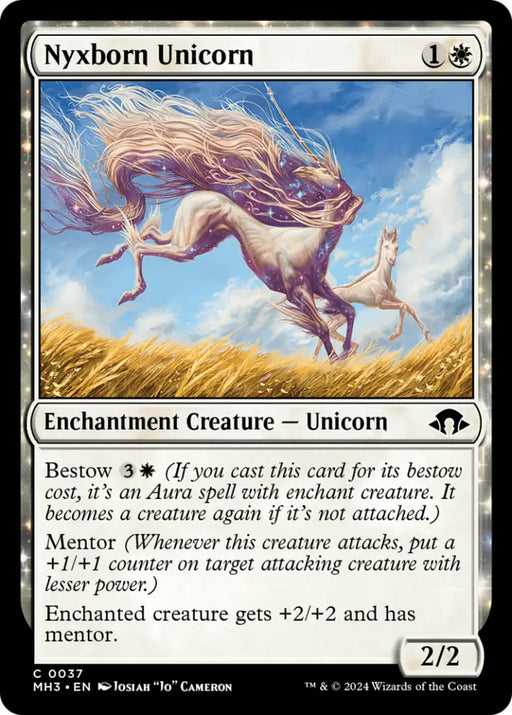 Nyxborn Unicorn [Modern Horizons 3] - MTG Single