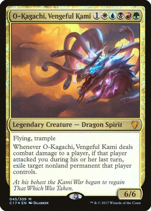 O-Kagachi Vengeful Kami [Commander 2017] - MTG Single