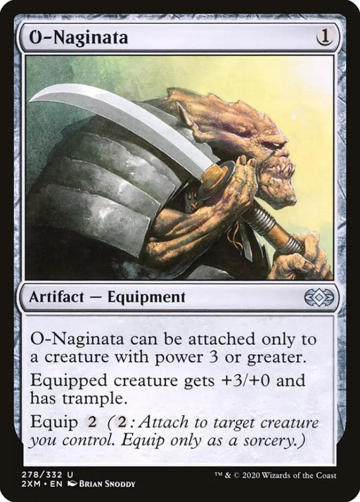 O-Naginata [Double Masters] - MTG Single