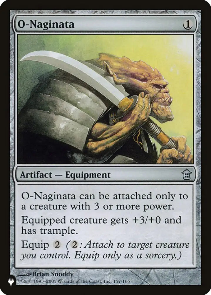 O-Naginata [The List] - MTG Single