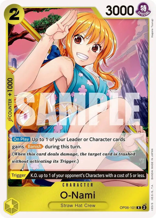 O-Nami (OP06-101) [Wings of the Captain]