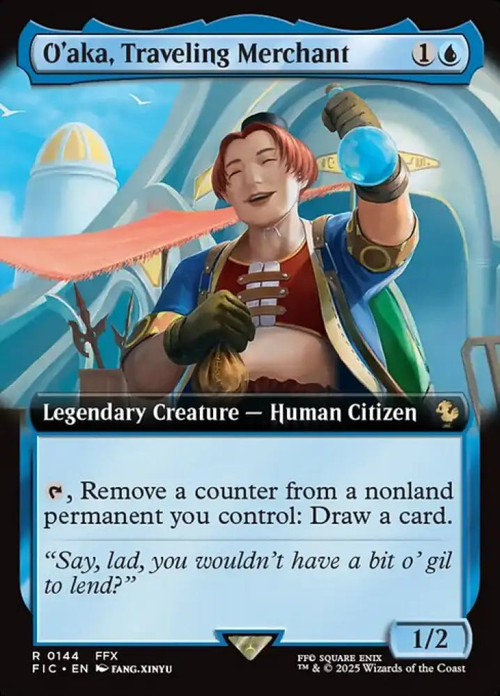 O'aka, Traveling Merchant (144) [Final Fantasy Commander]