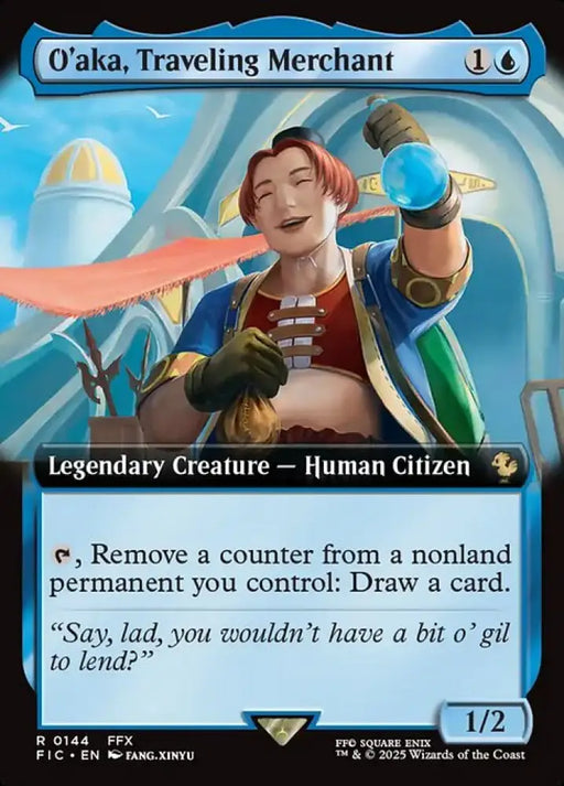 O'aka, Traveling Merchant (144) [Final Fantasy Commander]